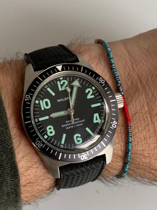 Wt Automatic Wolbrook Skindiver Worldtimer Discover Wolbrook