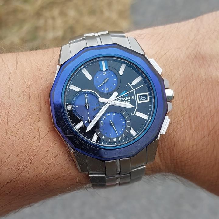 Casio Oceanus: 3 owner reviews with 16 photos on the wrist