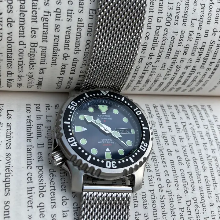 Montre De Poche Citizen Noli Metuere - Argent 925, Quartz, Cadran Argenté Avec Chiffres Romains, Occasion