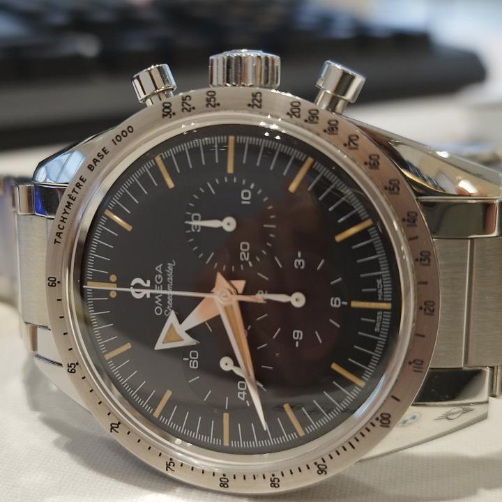 Omega Speedmaster '57 Co-Axial Chronograph 1957 Trilogy Limited Edition ...