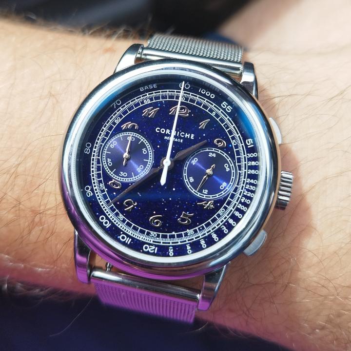 Avis Corniche Heritage Chronograph D contract e plaisante