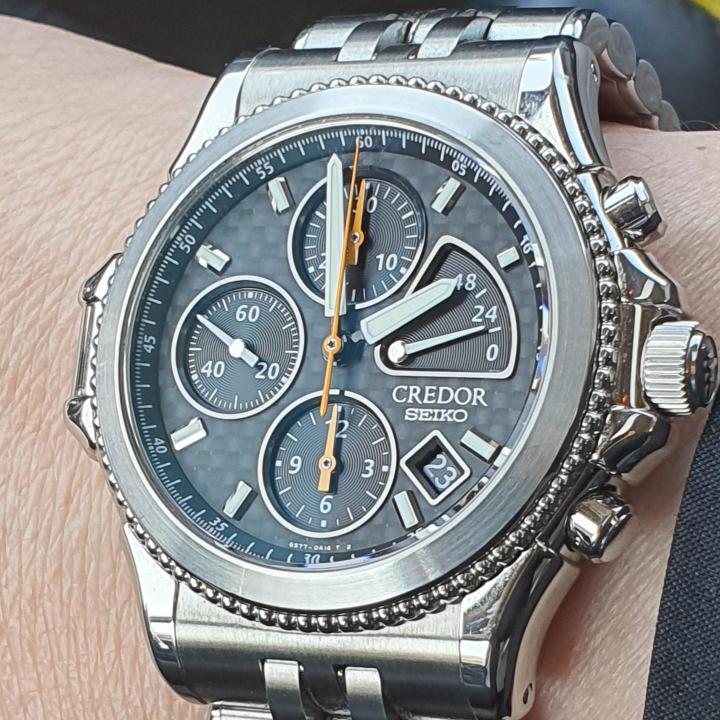Credor chronograph hotsell