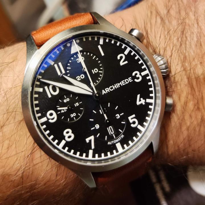 Archimede pilot chrono cheap