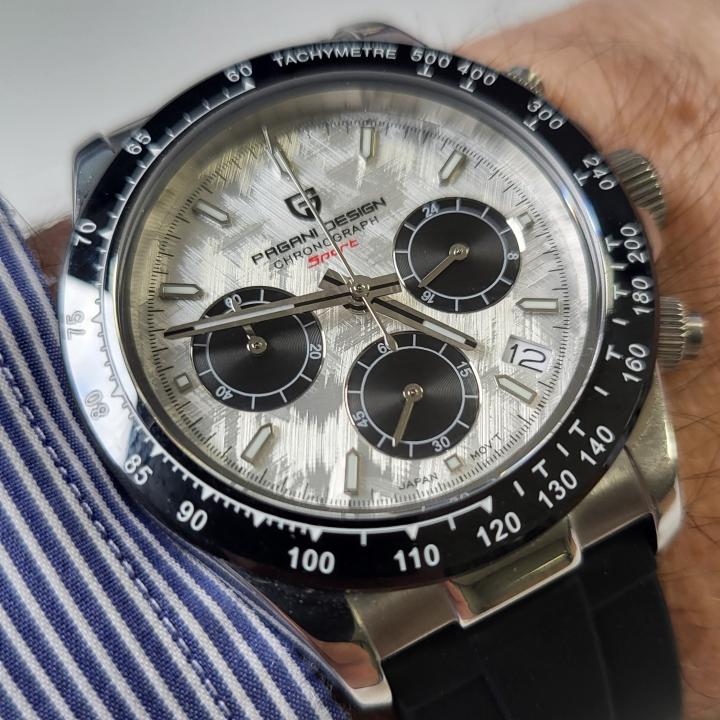 Montre Pagani Design Navigator Citizen OS20 - Boîtier 60 Mm - Acier Inox - Neuf