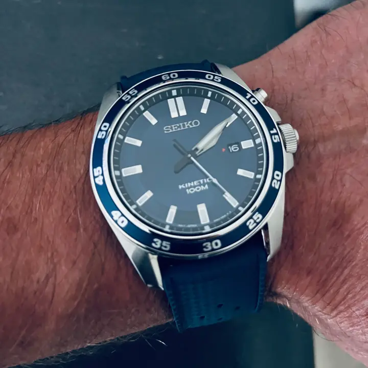 Seiko Kinetic: 8 owner reviews with 77 photos on the wrist