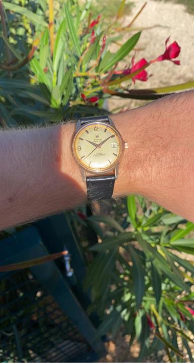 Mouvement De Montre Mécanique Buren Cal. 04 Avec Cadran Et Aiguilles - Suisse, Fonctionnel | Pour Réparation Ou Customisation