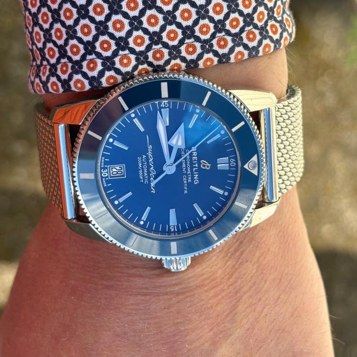 Breitling superocean heritage 2 blue shop