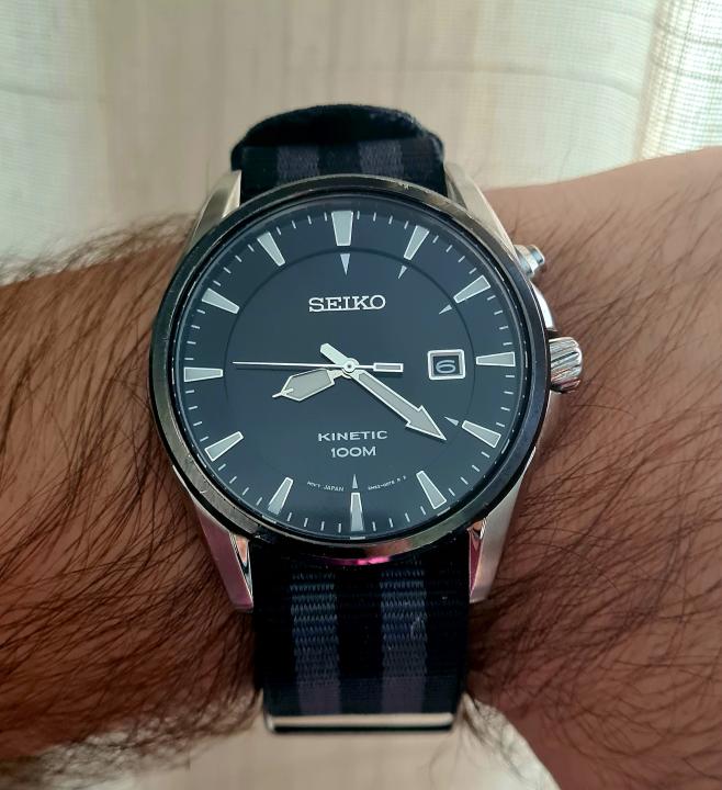 Seiko outlet kinetic avis