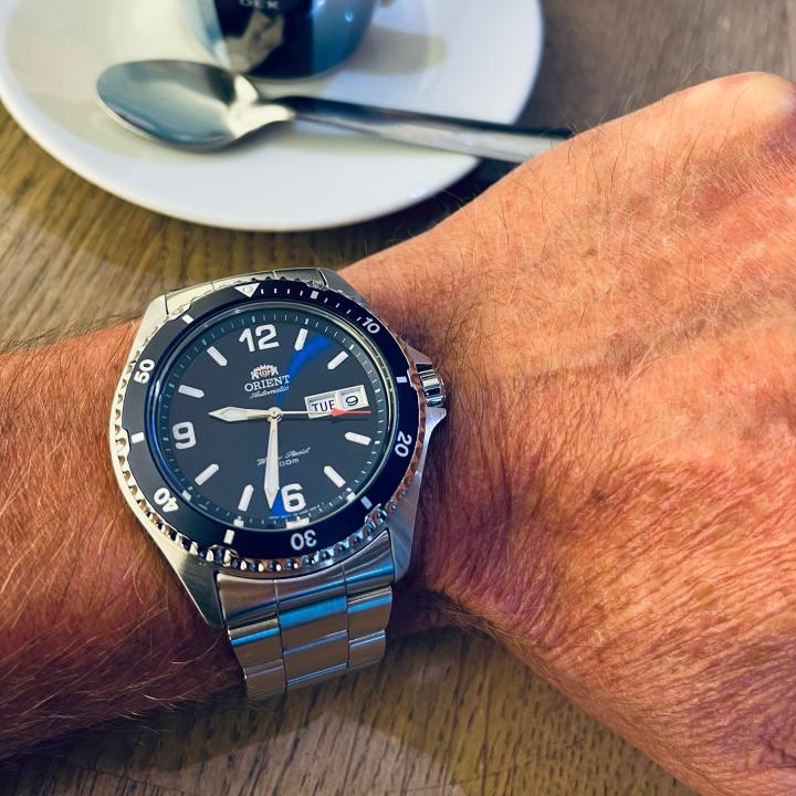 Orient Mako Pepsi On Wrist Orient Mako II Main References, Price