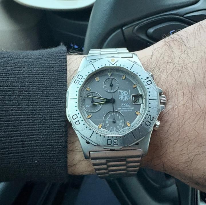TAG Heuer 3000 Series: 2 owner reviews with 10 photos on the wrist