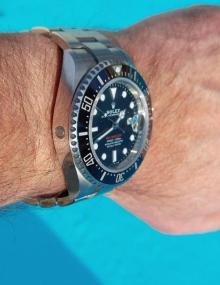 Rolex deepsea blue online avis