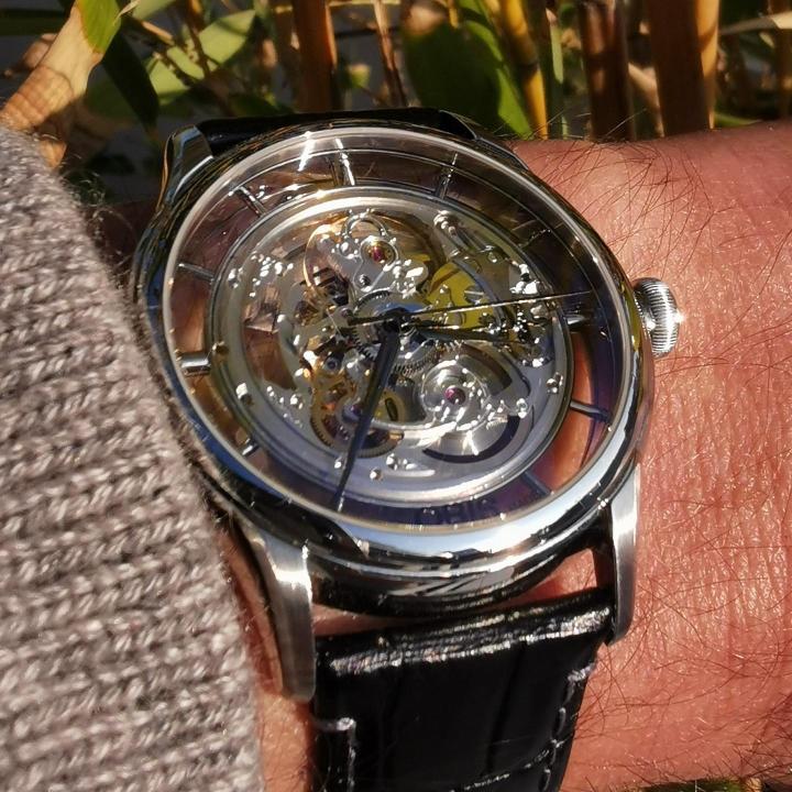 Oris artelier skeleton outlet review